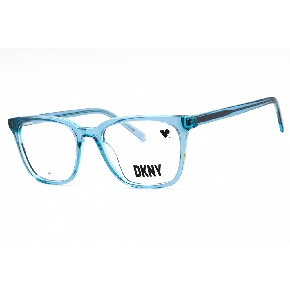 NWT DKNY DK5060-400 52mm BLUE LAMINATE Eyeglasses